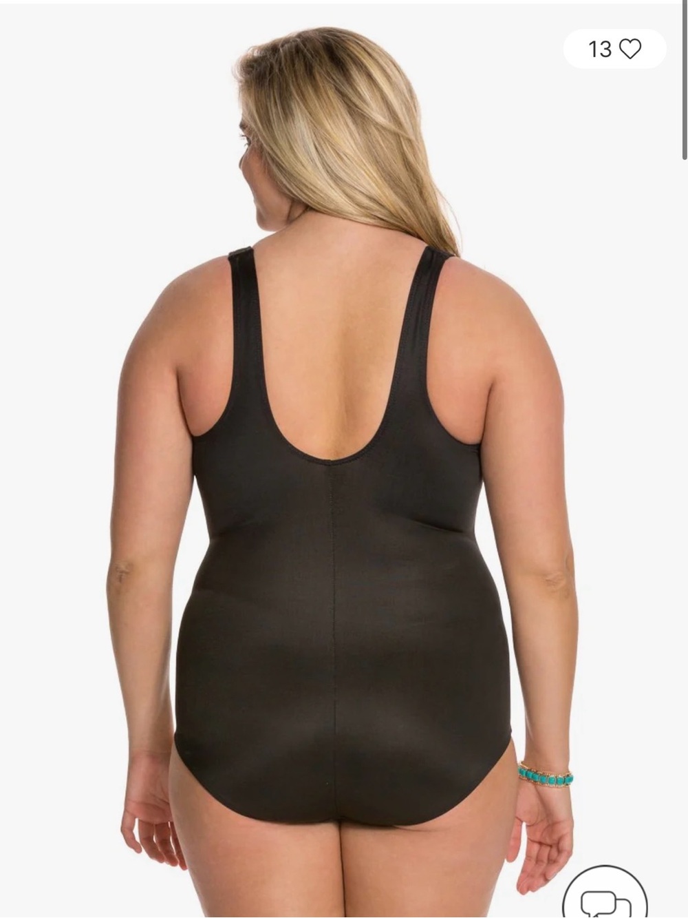NWT Miraclesuit Must Haves Escape One Piece Swimsuit (size 16) - Picture 4 of 11